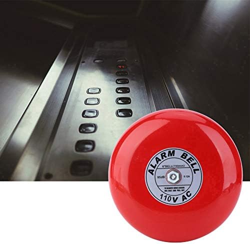 Electric Round Alarm Bell with Solid Aluminum Base