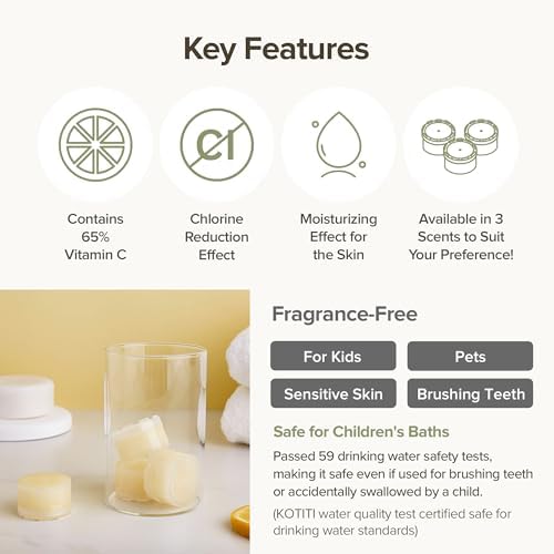 Vita Replacement Filter for Shower Head with Vitamin C and Moisturizing Ingredients