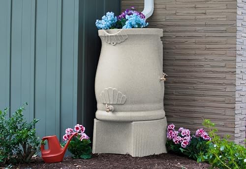 Good Ideas Rain Wizard Urn Stand Sandstone