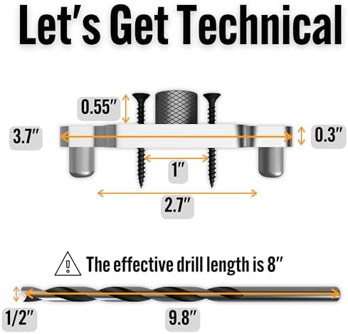 EVALD Dowel Jig Kit for Floating Shelves