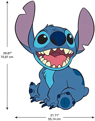 Disney Stitch Giant Peel and Stick Wall Decals