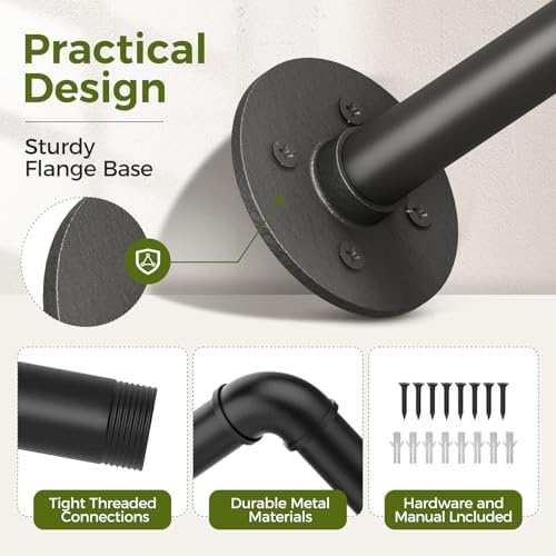 Bamworld Durable Hanging Plant Rod for Indoor Plants