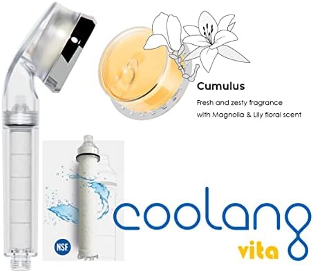 Coolang Vita Showerhead Filter with Vitamin C Aromatherapy
