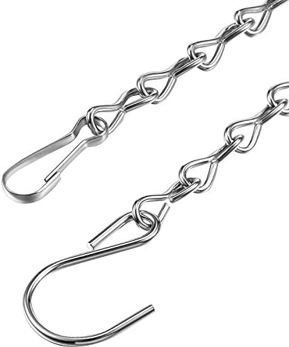 Outus 4 Pack 95 Inch Hanging Chain for Bird Feeders and Decor