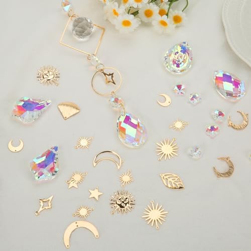 HYBEADS 400PCS Suncatcher Kit for Adults