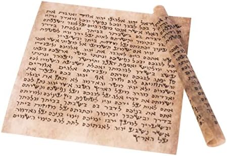 Lot of 10 Non-Kosher Mezuzah Scrolls on Parchment Mezuzah Case 26 Inch