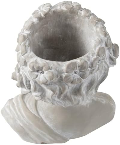 AB Home Classic Greek Goddess Bust Outdoor Planter