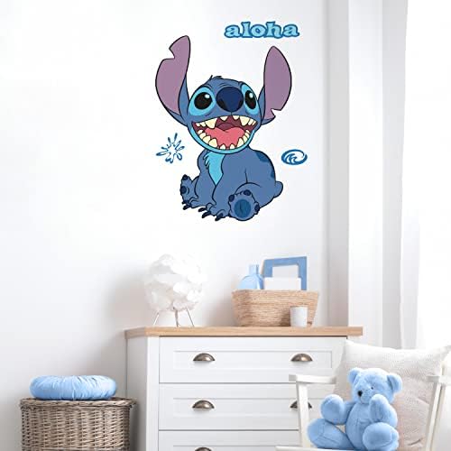 Disney Stitch Giant Peel and Stick Wall Decals