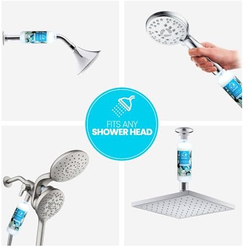Liflash Vitamin C Shower Filter for Hard Water