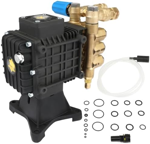 SCITOO Pressure Washer Pump 1 Shaft 4000 PSI 4 GPM for Horizontal Engines
