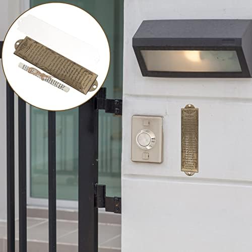 IMIKEYA Metal Mezuzah with Holy Scroll