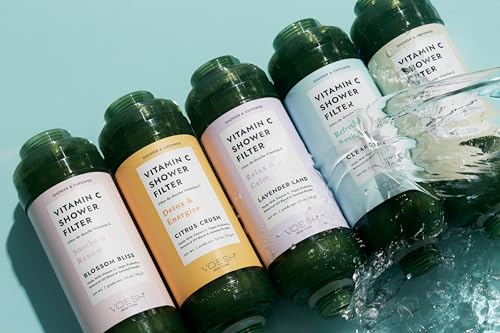 VOESH Vitamin C Shower Filter for Clean Water and Aromatherapy