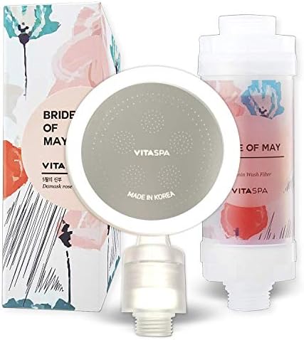 VITASPA Vitamin C Shower Head Filter Set Red