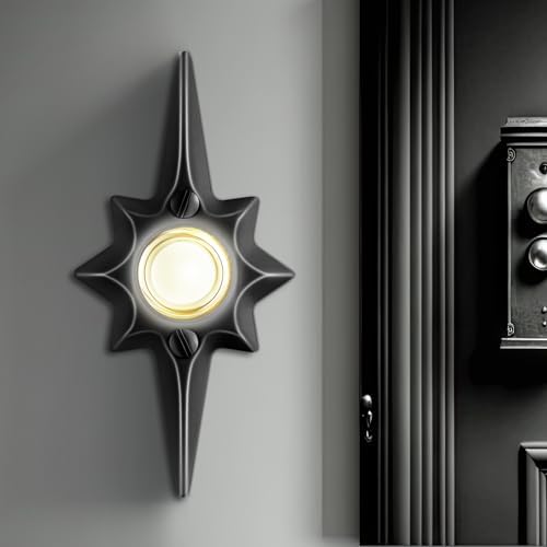 Saillong Lighted Doorbell Button with Star Design