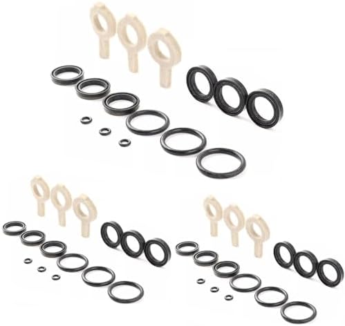 DHAZIR 30623 Seal Kit Replacement for 5 Frame Plunger Pumps 3PACK