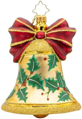 Christopher Radko Bell Bliss Christmas Ornament