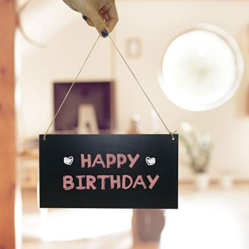 IFAMIO Chalkboard Sign 2 Pack Vintage Rustic Blackboard for Home Office Wall Decor