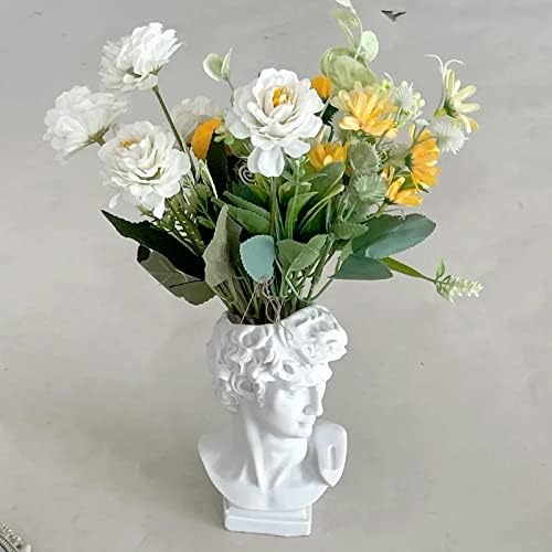 David Statue Vase 6 Inch Greek Bust Planter
