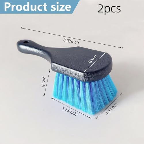 2 Pcs Bird Bath Cleaning Brushes with Soft Bristles