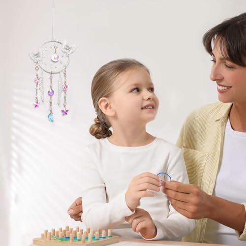 Artilady Butterfly Crystal Dream Catcher for Girls