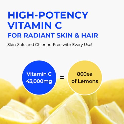 BODYLUV Puresome Perfume Shower Filter - Chlorine Removal Vitamin C Scent Grapefruit Peach