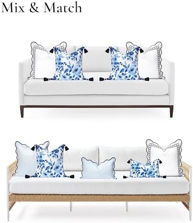 Hofdeco Premium Coastal Throw Pillow Cover 18x18