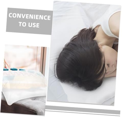 BESTonZON Inflatable Pillow Inserts Transparent for Travel and Camping