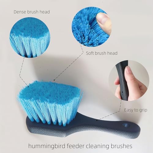 2 Pcs Bird Bath Cleaning Brushes with Soft Bristles