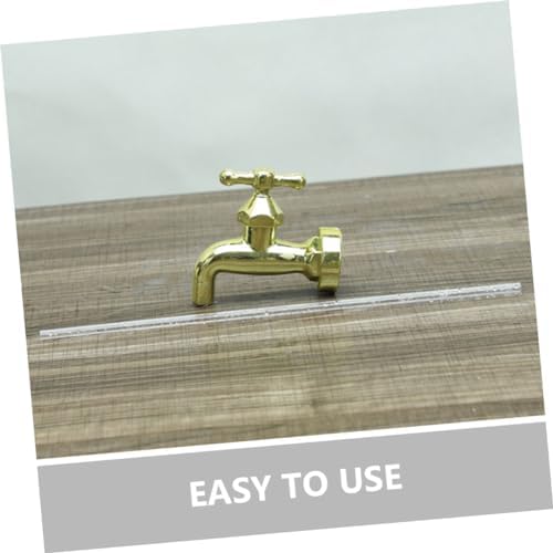 Yardenfun 2Sets Invisible Flowing Spout Water Fountain Faucet for Outdoor Decor