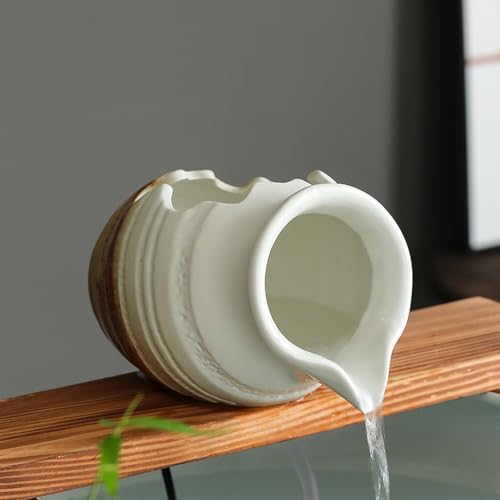 Outdoor Garden Fountain Spitter Ceramic Pot Decoration