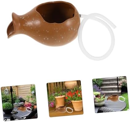 Mini Ceramic Jar Water Fountain for Garden and Fish Tank Decor