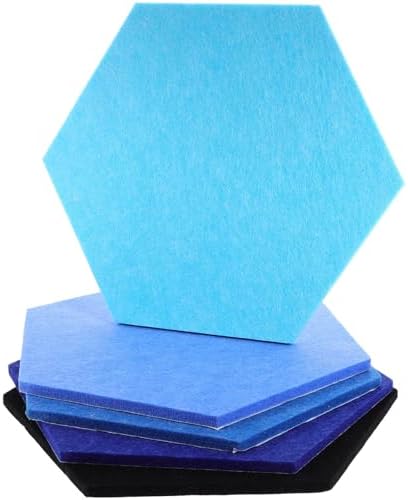 Zerodeko Adhesive Bulletin Board Tiles 5pcs for Office Classroom Decor