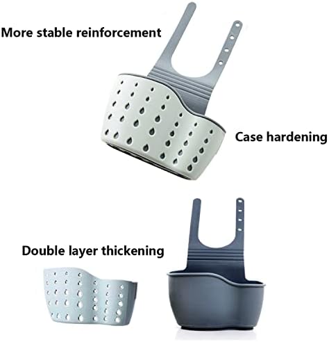 YYaaloa Sink Strainer Basket Caddy with Removable Base
