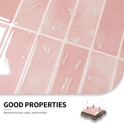 Peel and Stick 3D Wall Tiles for Kitchen and Bathroom