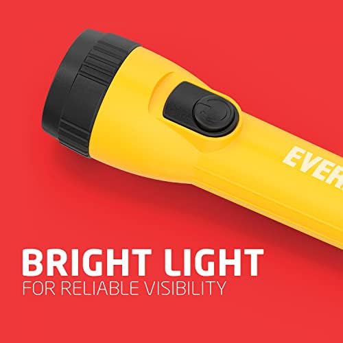 Eveready LED Flashlight 8 Pack Bright Reliable Emergency Light