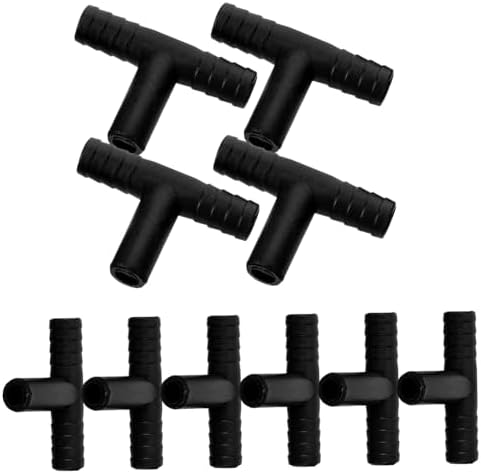 Desk Fountain Connectors Pcs Water Hose Fittings Black Hose Splitter for Small Outdoor Fountain 1