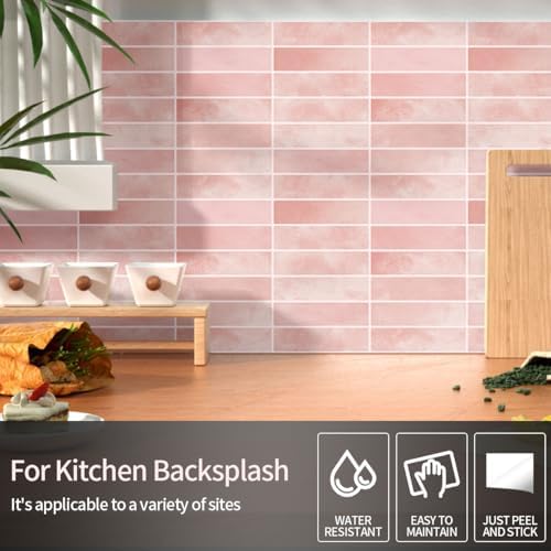 Peel and Stick 3D Wall Tiles for Kitchen and Bathroom