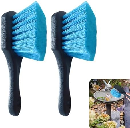 2 Pcs Bird Bath Cleaning Brushes with Soft Bristles