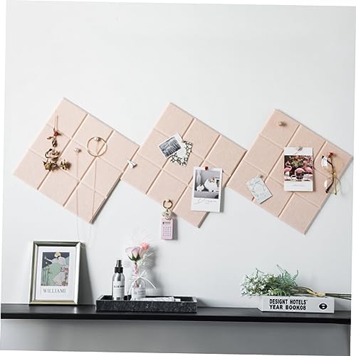 Cabilock Easy Assemble Photo Display Felt Bulletin Board