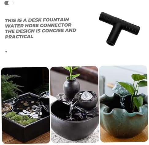 Cabilock 10pcs T-Shaped Hose Splitter for Fountain Accessories