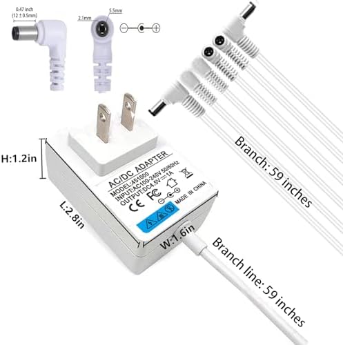 45V Power Adapter for Lemax Lighted Decorations