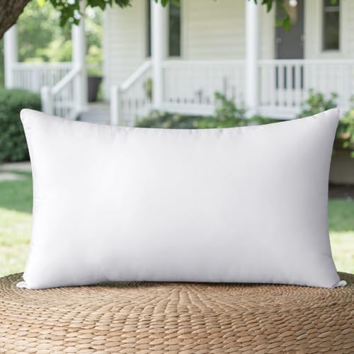 MIULEE 12x20 Waterproof Outdoor Pillow Insert
