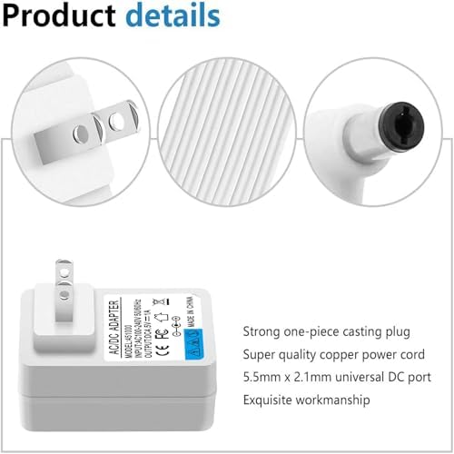 Ousaly 45V Power Adapter with 8 Outputs for Lemax Decorations