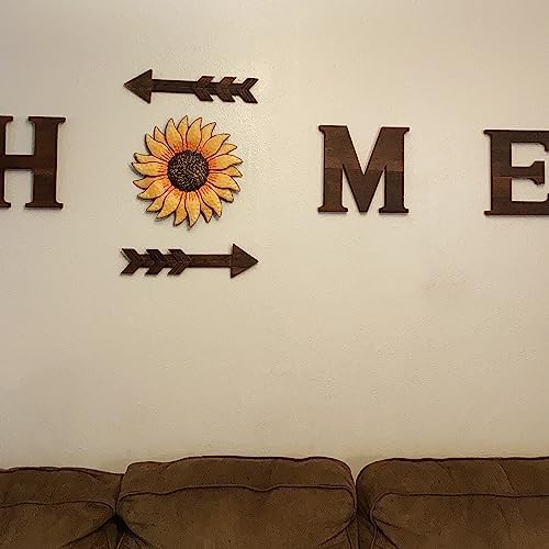 Hanizi Metal Sunflower Wall Art Decor