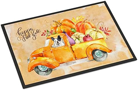 Carolines Treasures Fall Harvest French Bulldog Doormat 24x36
