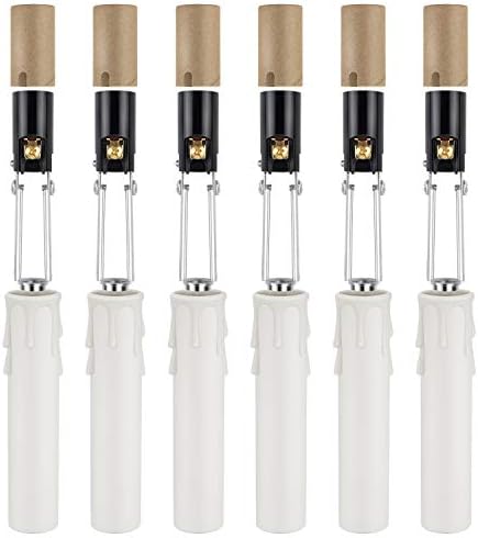 DiCUNO E12 Length Adjustable Bulb Socket 6-Pack