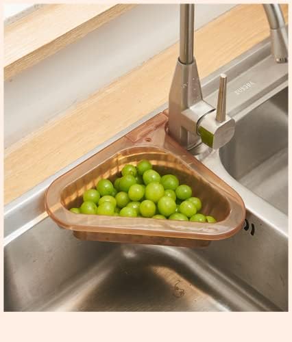 2Pcs Swan Shape Corner Sink Strainer Basket with Hanging Design