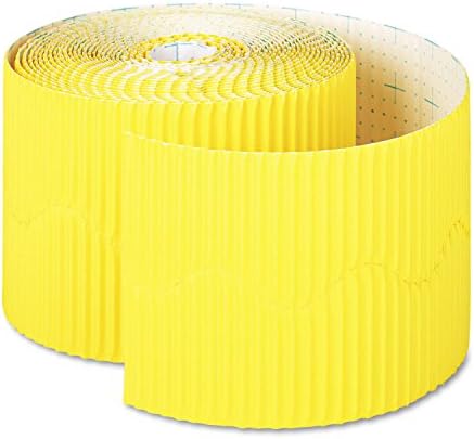 Bordette Decorative Border 2 14 Inch x 50 Ft Canary Roll