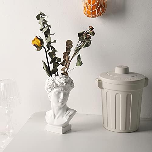 David Statue Vase 6 Inch Greek Bust Planter