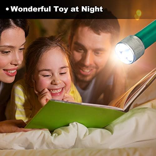 Honoson 30 pcs Mini LED Flashlight Keychain 5 Bulb Portable
